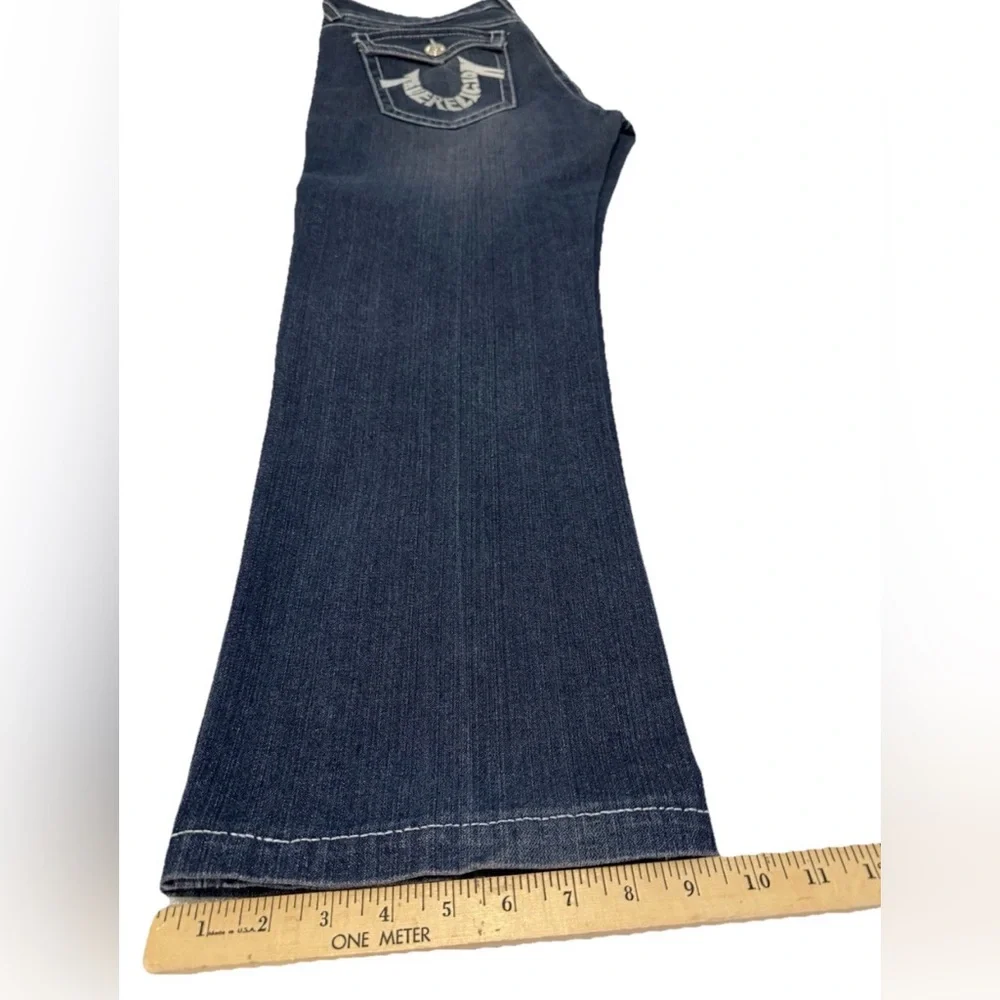 True Religion Jeans Billy 38‎ USA Back Pockets Embroidery Horseshoe